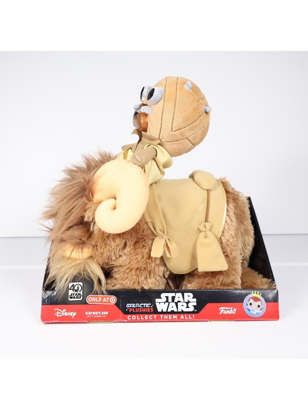 Funko Star Wars 40th Galactic Plushies Tusken Raider & Bantha, Target Exclusive